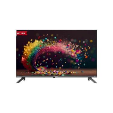 Imagem de Smart Tv 40 Polegadas Britânia Led Full Hd Dolby Audio Roku Tv, 40"
