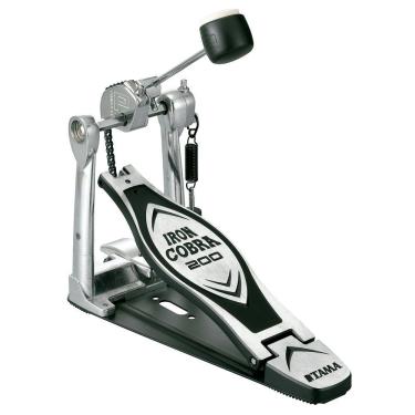 Imagem de Pedal para Bumbo Tama Iron Cobra 200 Power Glide HP200P Simples Tama Drums