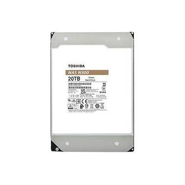 Imagem de HD Toshiba N300 20TB 3.5 SATA 3 7200RPM HDWG82AXZSTA Armazenamento NAS
