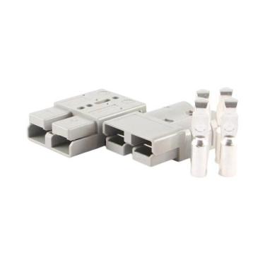 Imagem de Kit De Conectores De Bateria De Alta Corrente Bipolar 80A 600V Com Con