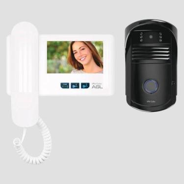 Imagem de Vídeo Porteiro AGL VP4 Color Monitor Colorido 4" Expansível para até 4