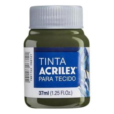 Imagem de Tinta Tecido Fosca 37ml Verde Oliva Acrilex