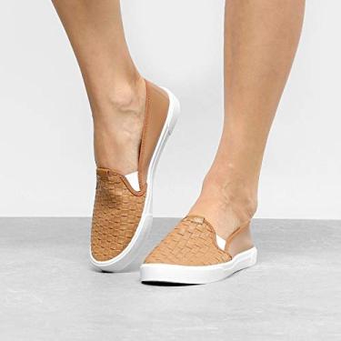 Imagem de Slip On Moleca Tressê Feminino - Caramelo - 38
