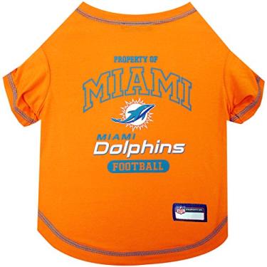 Imagem de Pets First Camiseta Miami Dolphins, pequena