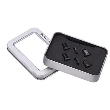 Imagem de Kit de bicicleta, parafuso fixo de liga de longa vida útil de alta resistência para bicicleta (caixa preta (6 peças)