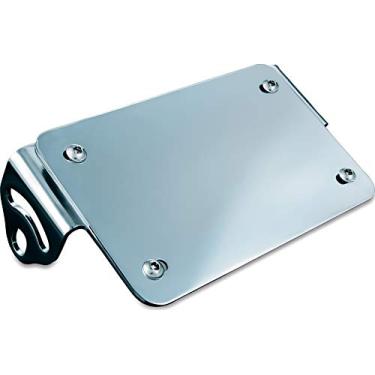 Imagem de Kuryakyn Acessório de iluminação de motocicleta 3155: Kit de realocador de luz de seta/pisca-pisca, cromado, preto