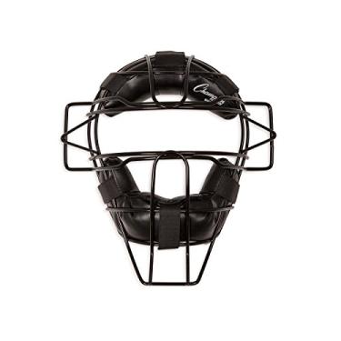 Imagem de Champion Sports Máscara de beisebol profissional para adultos – árbitros e receptores – proteção extra – proteções estendidas – máscara de beisebol ajustável – tamanho adulto
