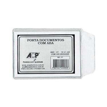 Imagem de Porta Documentos Com Aba Acp 120X160Mm P-12 C/100