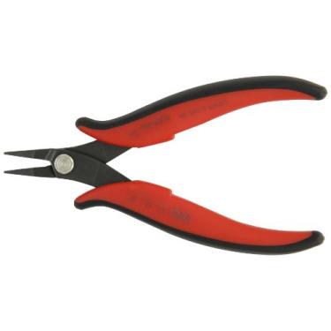 Imagem de Hakko CHP PN-2002 General Purpose Short-Nose Pliers, Pointed Nose, Smooth Jaws, 20mm Jaw Length, 1.2mm Nose Width, 3mm Thick Steel
