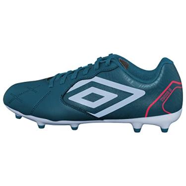 Imagem de Umbro Chuteira de futebol masculina Tocco II League Fg, Azul/cinza, 42