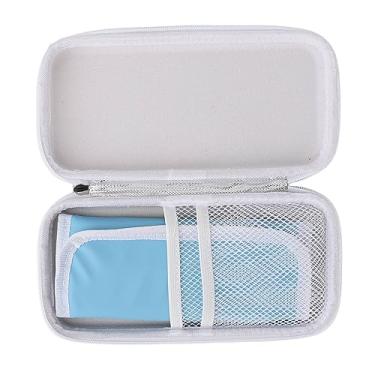 Imagem de Saco Térmico Médico, Estojo de Viagem para Refrigerador de Insulina, Design Seguro Com Zíper, Fácil de Limpar, Inodoro para Canetas de Insulina (Azul claro)