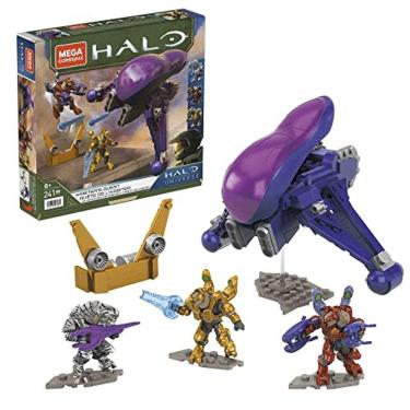 Imagem de Conjunto de construção Halo Arbiter`s Quest Banshee Vehicle Infinity, brinquedo para meninos