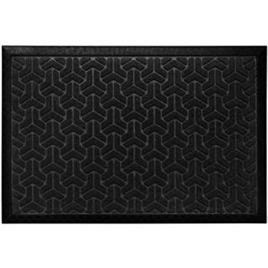 Imagem de Tapete De Entrada Capacho Waterkap Residencial 60Cm X 40Cm Cor:Preto