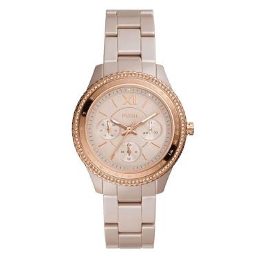 Imagem de Relógio Fossil Feminino Stella Rosé CE1112/9JN