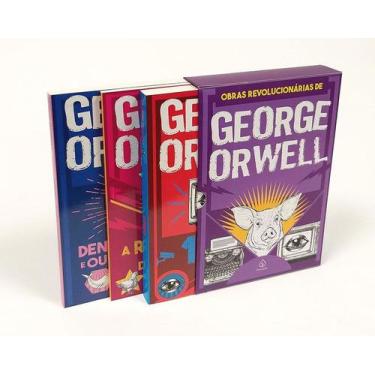 Imagem de Box 3 Livros As Obras Revolucionárias De George Orwell 1984