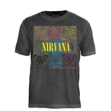 Imagem de Camiseta Especial Nirvana Smiley - Stamp