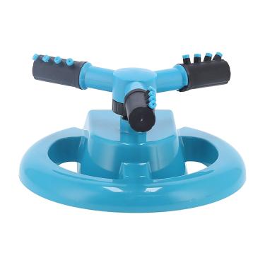 Imagem de Aspersor de grama giratório de 360 graus irrigador de água automático plantas mangueira de jardim para irrigação terrestre gramados e jardins