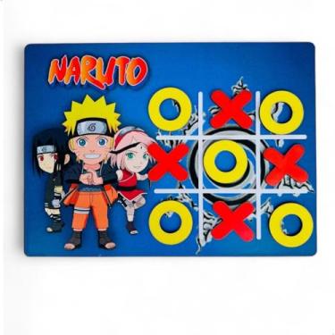 Imagem de Jogo da velha Naruto Baby Lembrancinha Aniversário 10un