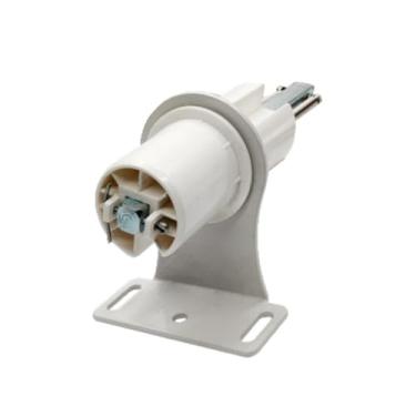 Imagem de Persianas motorizadas com motor de 35 mm, suporte de montagem para obturador de rolos, suporte médio para tubo de sombra de 50 mm