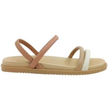 Imagem de Sandália Feminina Papete Casual Dia a Dia Ultra Conforto Calce Fácil Moleca 5502.101-Feminino