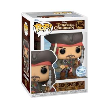 Imagem de Funko Pop! Filmes: PotC - Captain Jack Sparrow Sparrow - (Opening) - Pirates of The Caribbean - Piratas das Caraíbas - Figura de vinil colecionável - Ideia de presente - Mercadoria oficial - Fãs de
