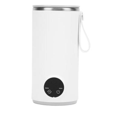 Imagem de Chaleira Elétrica de Viagem, Caldeira de água Elétrica Sem Fio Com 4 Controles de Temperatura, Carregamento USB, 400ML, Aço Inoxidável, Aquecedor Pequeno de chá e café para