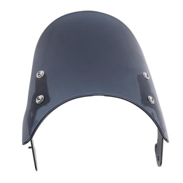 Imagem de Defletores de Para-brisa de Motocicleta, Para-brisa Dianteiro de Carenagem Pmma, Resistência Ao Reduzida, para Eliminador 400 450 500 (Cinza esfumaçado)