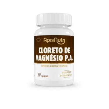 Imagem de Cloreto de Magnésio P.A. 530mg 60 Cáps. Apisnutri - SV