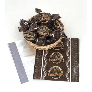 Imagem de Embalagem para trufas Aliança 15x16cm 100un / - Aliança Embalagens, Br