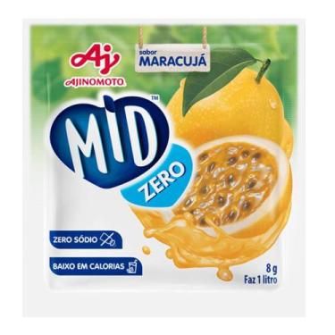 Imagem de Refresco em Pó Sabor Maracujá Mid Zero 8g