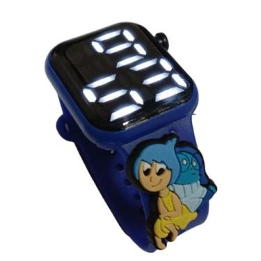 Imagem de Relógio Digital Infantil Divertidamente Alegria_Azul - Smactudo