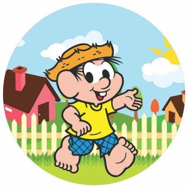 Imagem de Painel Festa Redondo 3d Chico Bento Sublimado 1,50M - Fantasia Bras