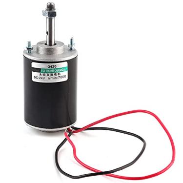 Imagem de Motor DC de ímã Permanente de Alta Velocidade, Baixo Ruído, Motores Elétricos Escovados de 30 W, Escolha Ideal para Geradores DIY, para Máquina de Algodão Doce