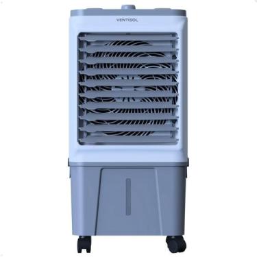 Imagem de Climatizador Cinza 5 Em 1  Ventisol 16 Litros 130w 127v, Branco e Cinz