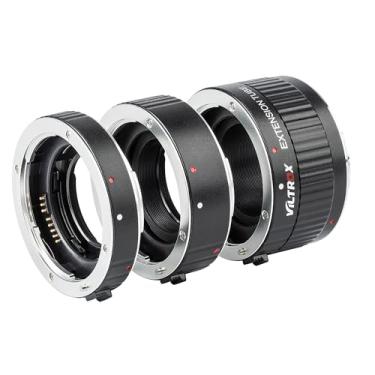 Imagem de VILTROX DG-C Anel adaptador de tubo de extensão macro de foco automático de montagem de metal (12 mm + 20 mm + 36 mm) para câmera DSLR Canon EF/EF-S
