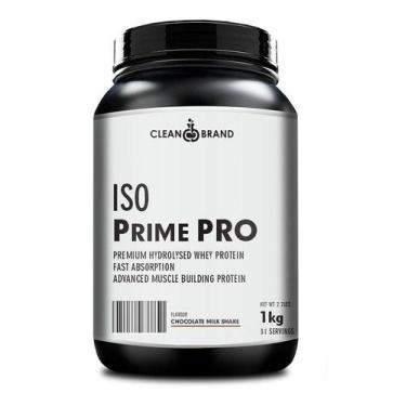 Imagem de Whey iso prime hidrolisado 1kg clean brand, Chocolate