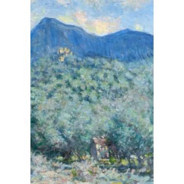 Imagem de Claude Monet Valle Buona, Near Bordighera (1884), 120 Pages, 6” x 9” Lined Paper Journal/Diary/Notebook, Hardcover: Ideal for journaling, writing ... for Art Lovers, Adults, College Students