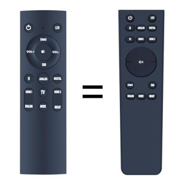 Imagem de Substituição do controle remoto da barra de som compatível com sistema de home theater Klipsch Cinema 600 3.1