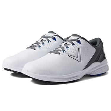 Imagem de Callaway Tênis de golfe masculino Monterey Sl, Branco/Cinza, 11.5 Wide