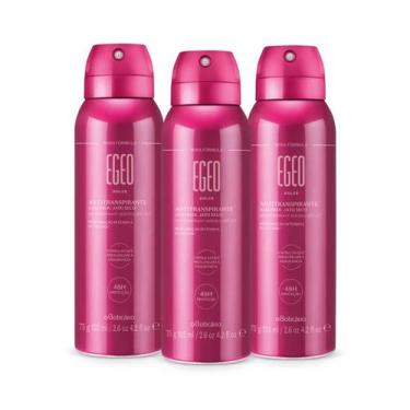 Imagem de Combo Egeo Dolce Desodorante Perfumado 3x 75g - Oboticario