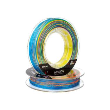 Imagem de Linha Multifilamento Albatroz Vision Colorful 9X 300 Metros - Várias E