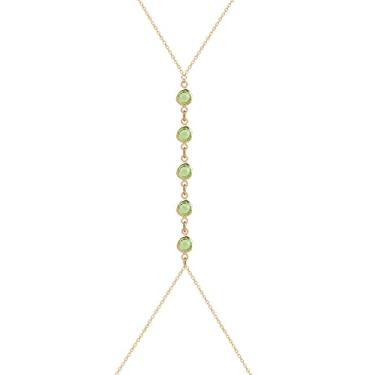 Imagem de Colar feminino de corrente corporal, corrente de biquíni sexy, colar corporal banhado a ouro 14 k para mulheres e meninas