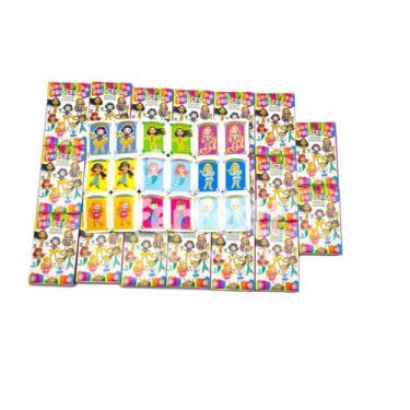 Imagem de Kit 10 Jogo da Memória Princesas Infantil p/Kit Festa Lembrancinha Prenda Infantil Educativo