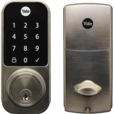 Imagem de Fechadura Digital YDD120 Preto Aço Inoxidável Yale