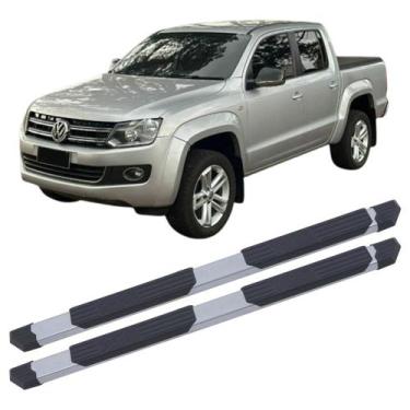 Imagem de Estribo Amarok 2010 2011 2012 2013 2014 2015 2016 Prata - C&K