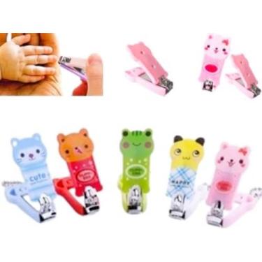 Imagem de Cortador de Unha Infantil Inox,Seguro e Ergonômico para Bebês e Crianças,Ponta Arredondadas, Fácil de Usar, Design Fofo de Animais, Ideal para Unhas Delicadas com Precisão e Conforto