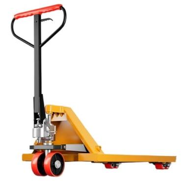 Imagem de Paleteira Porta-paletes manual 6600 lb. Capacidade, porta-paletes, caminhões manuais de serviço padrão para armazenamento e manuseio interno Palete Jack(55cm)