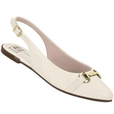 Imagem de Sapatilha Moleca 5444.333 Feminino, Branco, 37