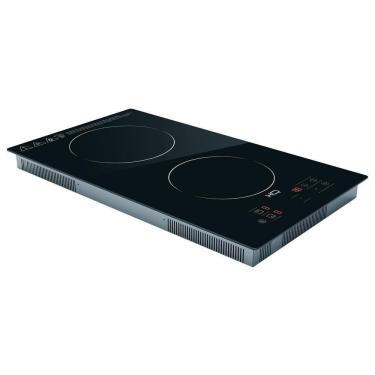 Imagem de Cooktop De Indução Embutir HQ 2 Bocas Painel Touch 3500W Preto HQ-IDE3502 220V