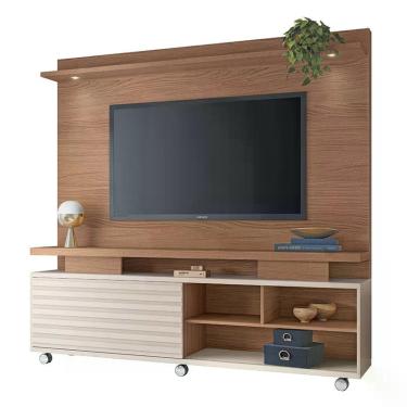 Imagem de Home Theater Garbo - hb Móveis Nature/Off White